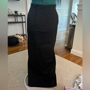 Banana Republic Black Maxi Skirt